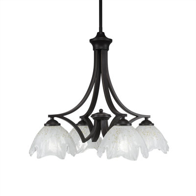 Brainerd 5 Light Unique Classic Traditional Chandelier with Hand Blown Glass Accents Brainerd 5 Light Unique Classic Traditional Chandelier with Hand Blown Glass Accents